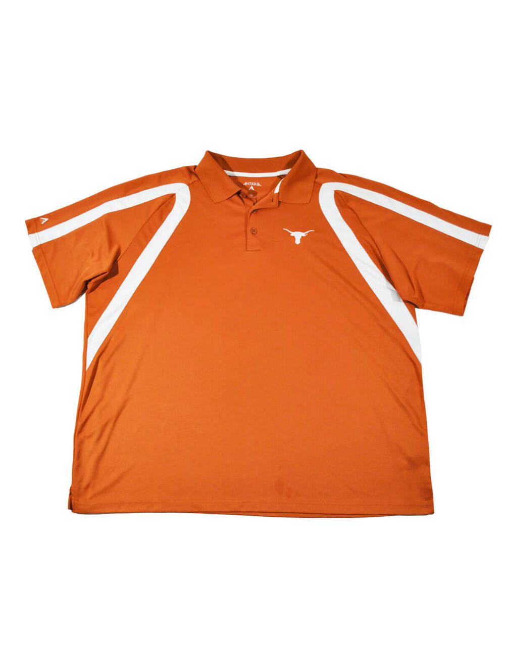 Texas Longhorns Antigua NCAA Football Orange Golf Polo Size 2X-Large